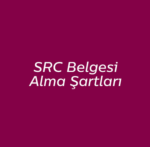 SRC Alma Şartları